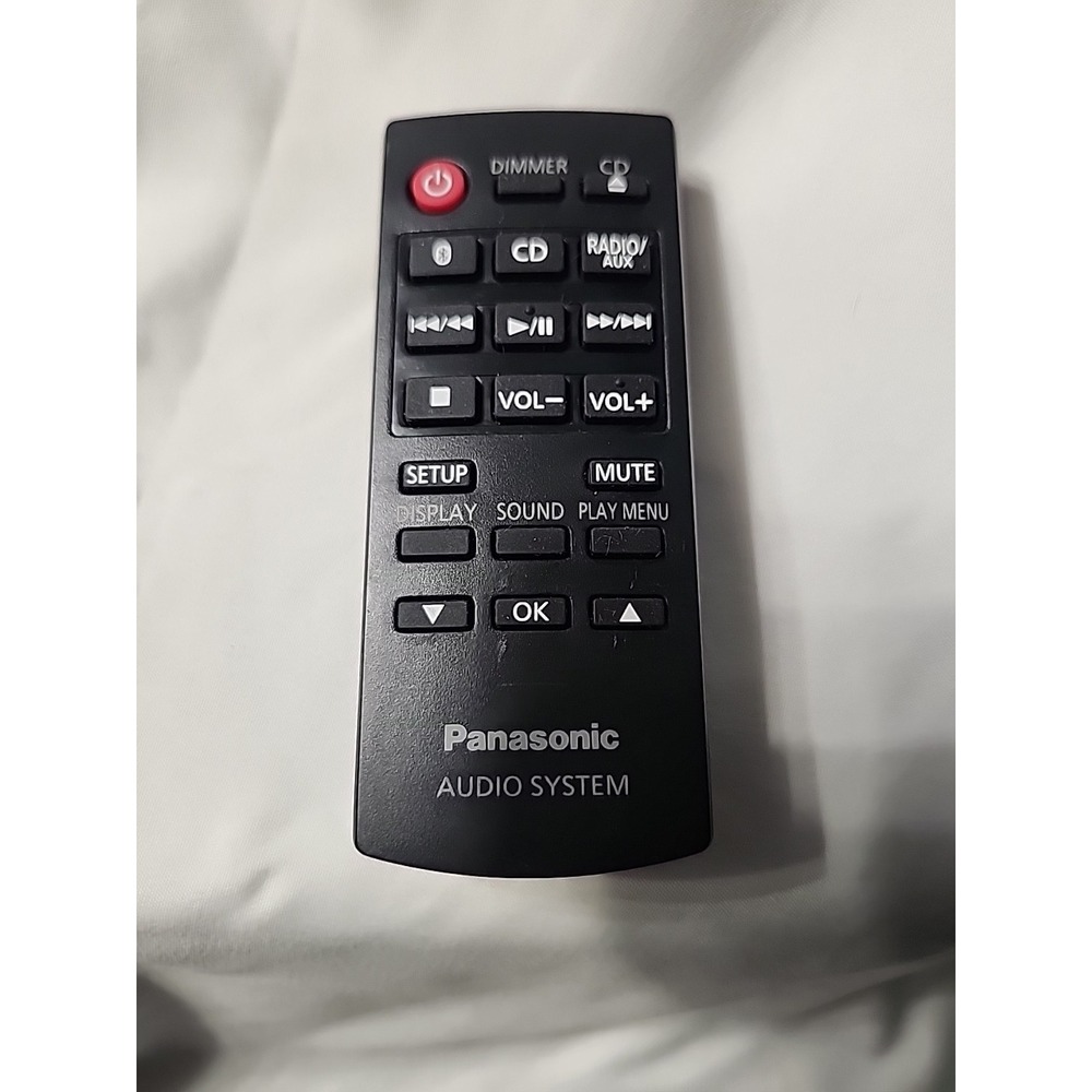 Genuine Panasonic N2QAYB000944 Audio Remote Control Bluetooth‎ CD Radio USB